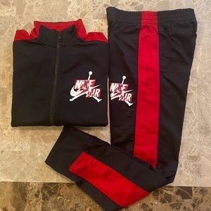 Boys Nike Air track suit SzS 8-10yrs